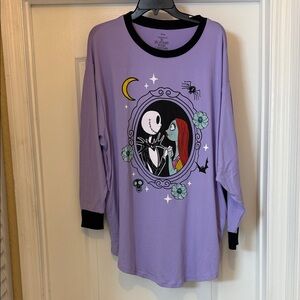 Purple Nightmare Before Christmas Pajama